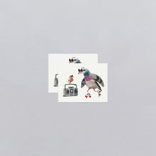 Skatin' City Pigeon Tattoo