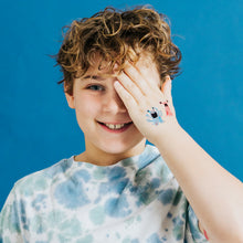 Glitter Monsters Tattoo