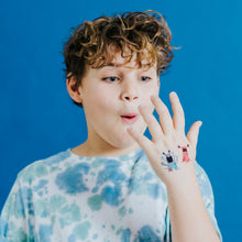 Glitter Monsters Tattoo