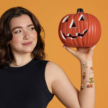 Peanuts Halloween Tattoo Sheet