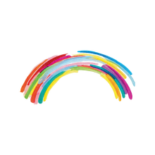 Glitter Rainbow Tattoo